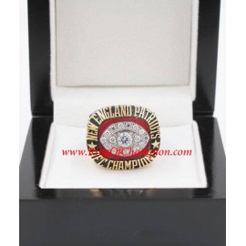 1985 New England Patriots America Football Conference Championship Ring, Custom New England Patriots Champions Ring