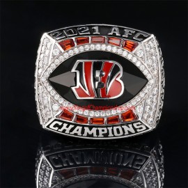 AFC 2021 Cincinnati Bengals Men's Football World Championship Ring