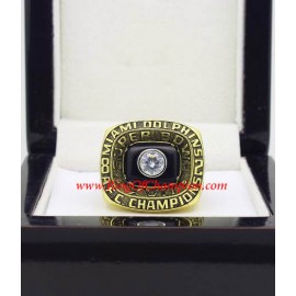 1982 Miami Dolphins America Football Conference Championship Ring, Custom Miami Dolphins Champions Ring