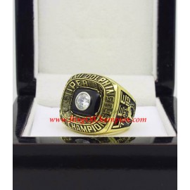 1982 Miami Dolphins America Football Conference Championship Ring, Custom Miami Dolphins Champions Ring
