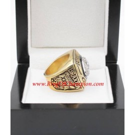 1989 Denver Broncos America  Football Conference Championship Ring, Custom Denver Broncos Champions Ring