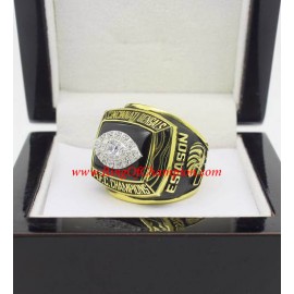 1988 Cincinnati Bengals America Football Conference Football Championship Ring, Custom Cincinnati Bengals Champions Ring