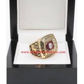 1990 Buffalo Bills America Football Conference Championship Ring, Custom Buffalo Bills Champions Ring
