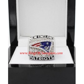 2011 New England Patriots America Football Conference Championship Ring, Custom New England Patriots Champions Ring