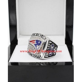 2011 New England Patriots America Football Conference Championship Ring, Custom New England Patriots Champions Ring
