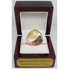 1969 Minnesota Vikings National Football Conference Championship Ring, Custom Minnesota Vikings Champions Ring