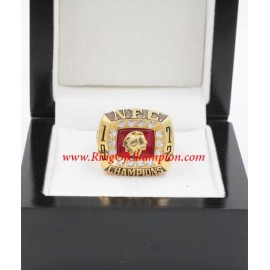 1972 Washington Redskins National Football Conference Championship Ring, Custom Washington Redskins Champions Ring