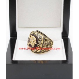 1973 Minnesota Vikings National Football Conference Championship Ring, Custom Minnesota Vikings Champions Ring