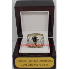 1998 Atlanta Falcons National Football Conference Championship Ring, Custom Atlanta Falcons Champions Ring