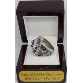 2003 Carolina Panthers National Football Conference Championship Ring, Custom Carolina Panthers Champions Ring
