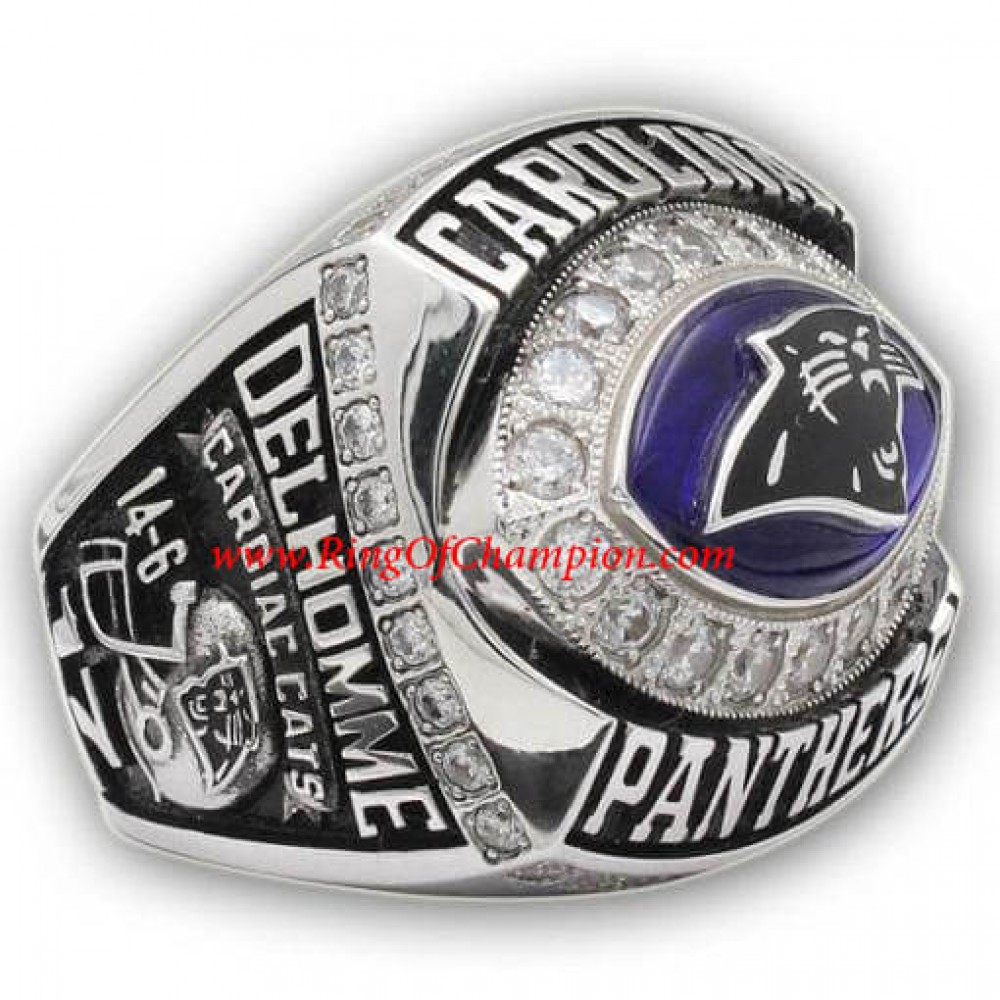 2003 Carolina Panthers National Football Conference Championship Ring (Stone Version)