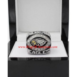 2004 Philadelphia Eagles National Football Conference Championship Ring, Custom Philadelphia Eagles Champions Ring