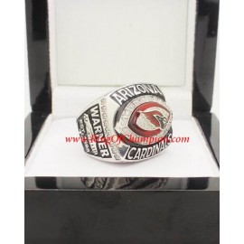 2008 Arizona Cardinals National Football Conference Championship Ring, Custom Arizona Cardinals Champions Ring