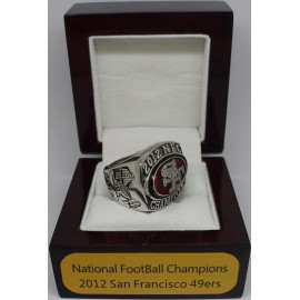 2012 San Francisco 49ers National Football Conference Championship Ring, Custom San Francisco 49ers Champions Ring