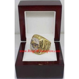2008 Tampa Bay Rays America League Baseball Championship Ring, Custom Tampa Bay Rays Champions Ring