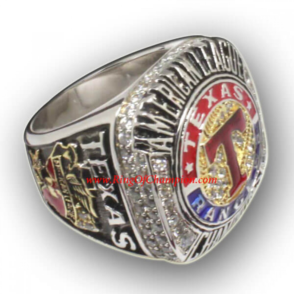 2011 Texas Rangers America League Baseball Championship Ring, Custom Texas RangersChampions Ring