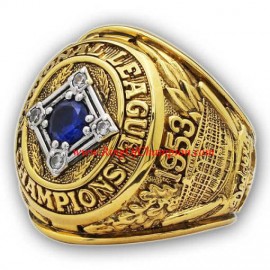 1953 Brooklyn Dodgers National League Championship Ring, Custom Brooklyn Dodgers Ring