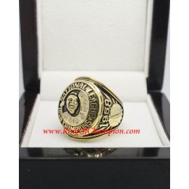1958 Milwaukee Braves National League Baseball Championship Ring, Custom Milwaukee Braves Champions Ring