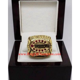 1972 Cincinnati Reds National League Baseball Championship Ring, Custom Cincinnati Reds Champions Ring