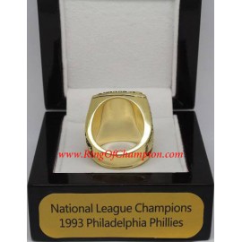 1993 Philadelphia Phillies National League Baseball Championship Ring, Custom Philadelphia Phillies Champions Ring