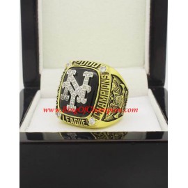2000 New York Mets National League Baseball Championship Ring, Custom New York Mets Champions Ring