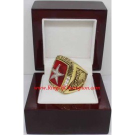 2005 Houston Astros National League Baseball Championship Ring, Custom Houston Astros Champions Ring