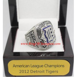 2012 Detroit Tigers American League Baseball Championship Ring, Custom Detroit Tigers Champions Ring
