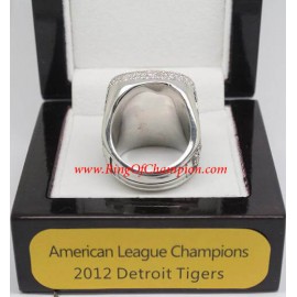 2012 Detroit Tigers American League Baseball Championship Ring, Custom Detroit Tigers Champions Ring