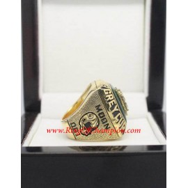 1980 Edmonton Eskimos the 68th Grey Cup Men's Football Championship Ring, Custom Edmonton Eskimo Champions Ring