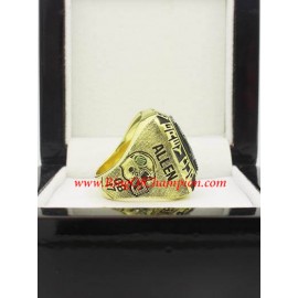 1987 Edmonton Eskimos the 75th Grey Cup Men's Football Championship Ring, Custom Edmonton Eskimo Champions Ring