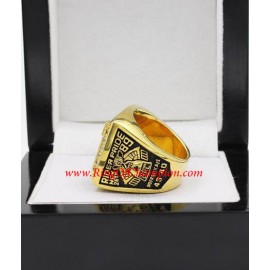1989 Saskatchewan Roughriders The 77th Grey Cup Championship Ring, Custom Saskatchewan Roughriders Champions Ring