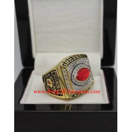 2001 Calgary Stampeders The 89th Grey Cup Championship Ring, Custom Calgary Stampeders Champions Ring