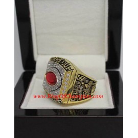 2001 Calgary Stampeders The 89th Grey Cup Championship Ring, Custom Calgary Stampeders Champions Ring