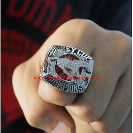 2014 Calgary Stampeders The 102nd Grey Cup Championship Ring, Custom Calgary Stampeders Champions Ring