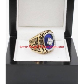 1988 Los Angeles Dodgers World Series Championship Ring, Custom Los Angeles Dodgers Champions Ring