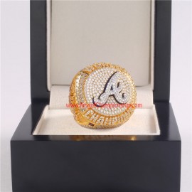 MLB 2021 Atlanta Braves Men's Baseball World Series Replica Championship Ring