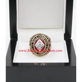 1934 St. Louis Cardinals World Series Championship Ring, Custom St. Louis Cardinals Champions Ring