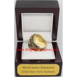 1936 New York Yankees World Series Championship Ring, Custom New York Yankees Champions Ring