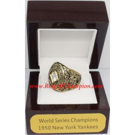 1950 New York Yankees World Series Championship Ring, Custom New York Yankees Champions Ring