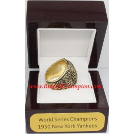 1950 New York Yankees World Series Championship Ring, Custom New York Yankees Champions Ring