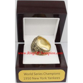 1950 New York Yankees World Series Championship Ring, Custom New York Yankees Champions Ring