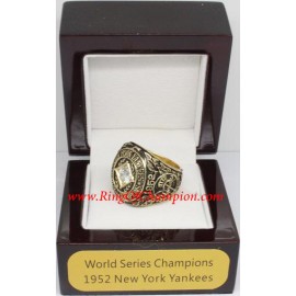 1952 New York Yankees World Series Championship Ring, Custom New York Yankees Champions Ring