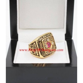 1957 Milwaukee Braves World Series Championship Ring, Custom Milwaukee Braves Champions Ring