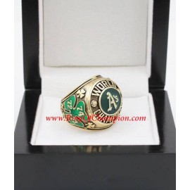 1974 Oakland Athletics World Series Championship Ring, Custom Oakland Athletics Champions Ring