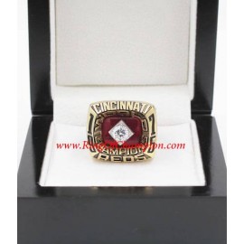 1975 Cincinnati Reds World Series Championship Ring, Custom Cincinnati Reds Champions Ring