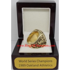 1989 Oakland Athletics World Series Championship Ring, Custom Oakland Athletics Champions Ring