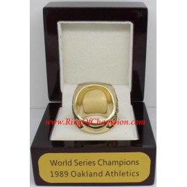 1989 Oakland Athletics World Series Championship Ring, Custom Oakland Athletics Champions Ring