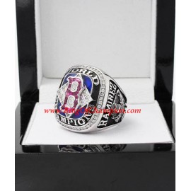 2004 Boston Red Sox World Series Championship Ring, Custom Boston Red Sox Champions Ring (Stone Version)
