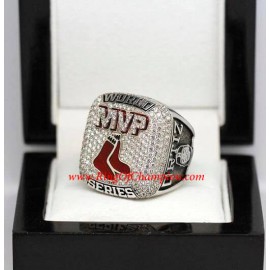 2013 Boston Red Sox MVP ORTIZ 3X World Series Championship Ring, Custom Boston Red Sox Ring