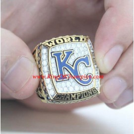 2015 Kansas City Royals World Series Championship Ring (Enamel Version)